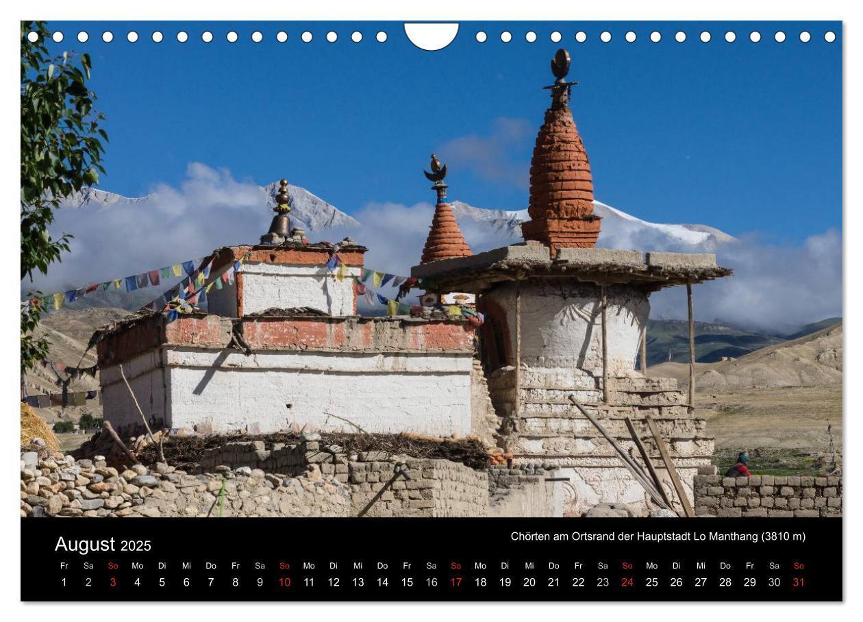 Bild: 9783435563265 | MUSTANG - das verborgene Königreich im Himalaya (Wandkalender 2025...