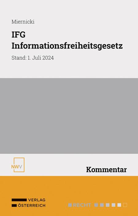 Cover: 9783708342504 | IFG - Informationsfreiheitsgesetz | Georg Miernicki | Buch | Deutsch