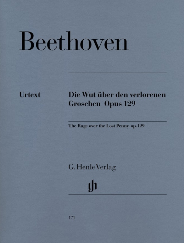 Cover: 9790201801711 | Ludwig van Beethoven - Alla Ingharese quasi un Capriccio G-dur op....