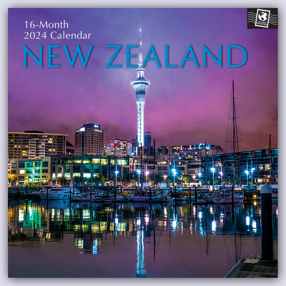 Cover: 9781804109229 | New Zealand - Neuseeland 2024 - 16-Monatskalender | Ltd | Kalender
