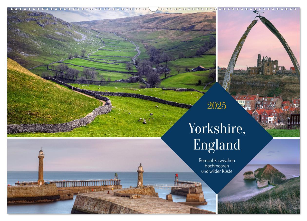 Cover: 9783383911750 | Yorkshire, England: Romantik zwischen Hochmooren und wilder Küste...