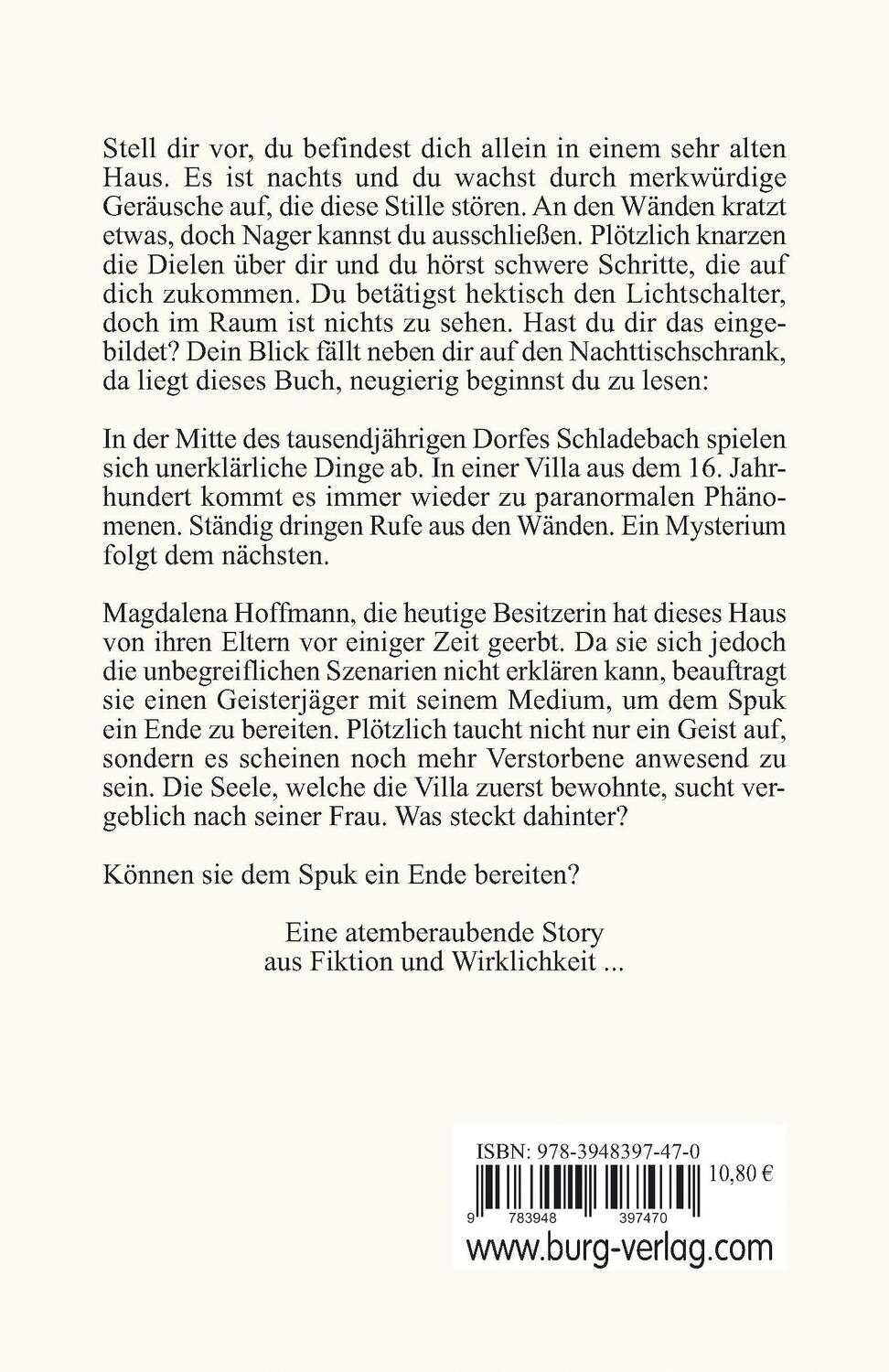 Rückseite: 9783948397470 | Zum weißen Lämmchen | Christin Erler | Taschenbuch | 131 S. | Deutsch