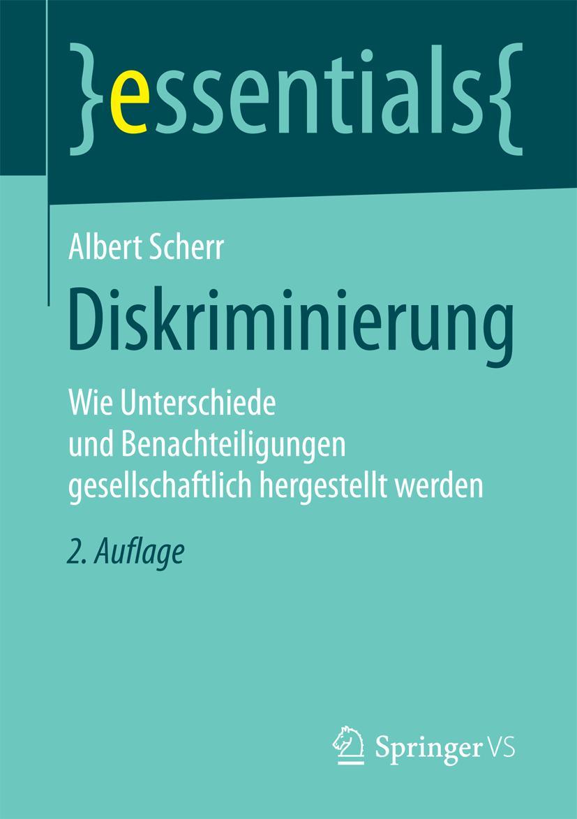 Cover: 9783658100667 | Diskriminierung | Albert Scherr | Taschenbuch | xi | Deutsch | 2015