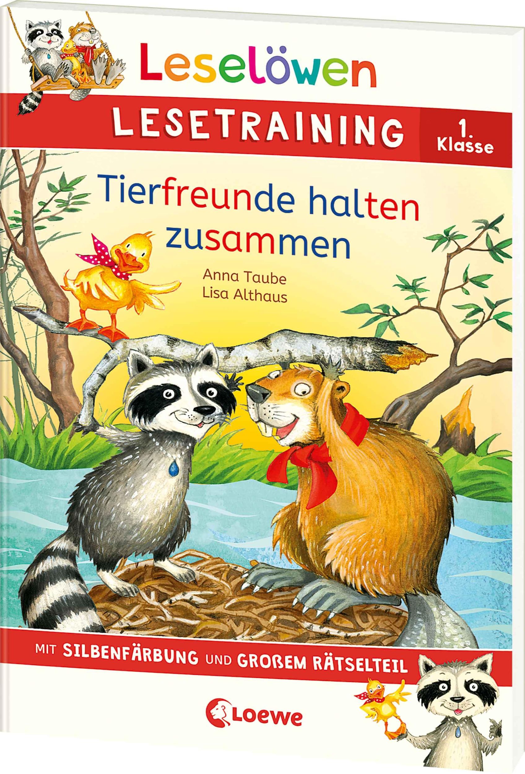 Cover: 9783743221864 | Leselöwen Lesetraining 1. Klasse - Tierfreunde halten zusammen | Taube