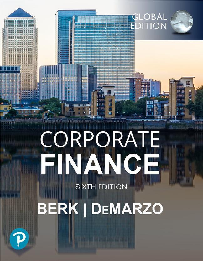 Cover: 9781292446318 | Corporate Finance, Global Edition | Jonathan Berk (u. a.) | Buch