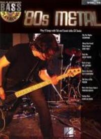 Cover: 9781423414391 | '80s Metal: Bass Play-Along Volume 16 [With Melody and Lyrics] | Buch