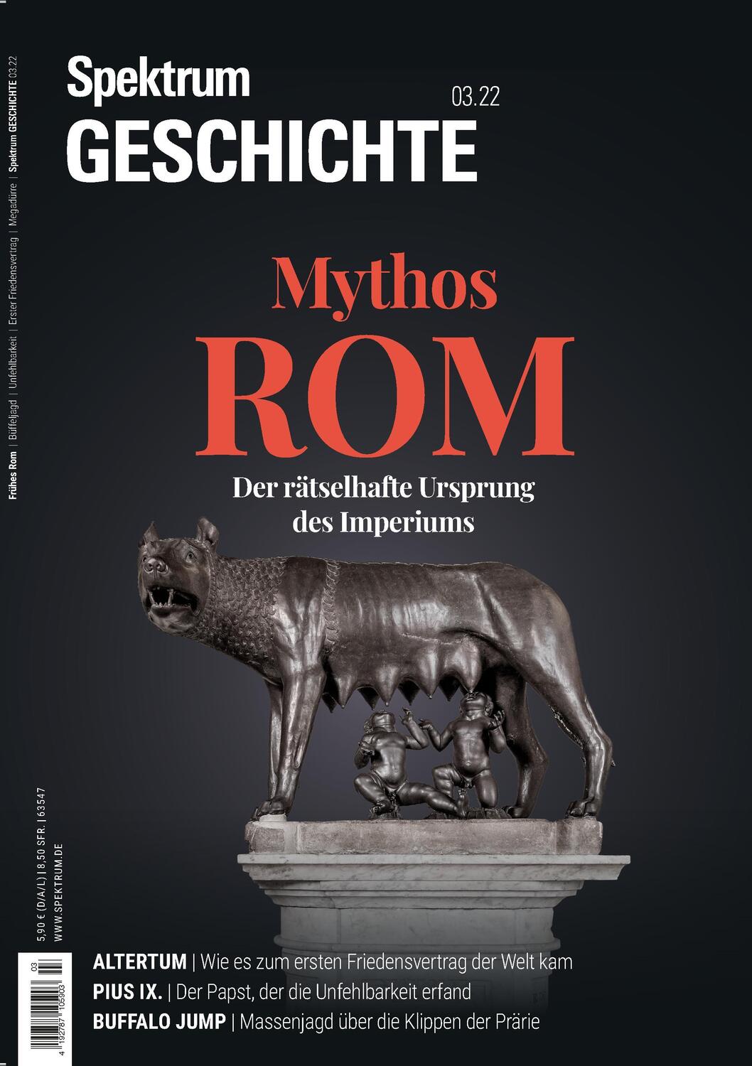 Cover: 9783958926127 | Spektrum Geschichte - Mythos Rom | Taschenbuch | Deutsch | 2022