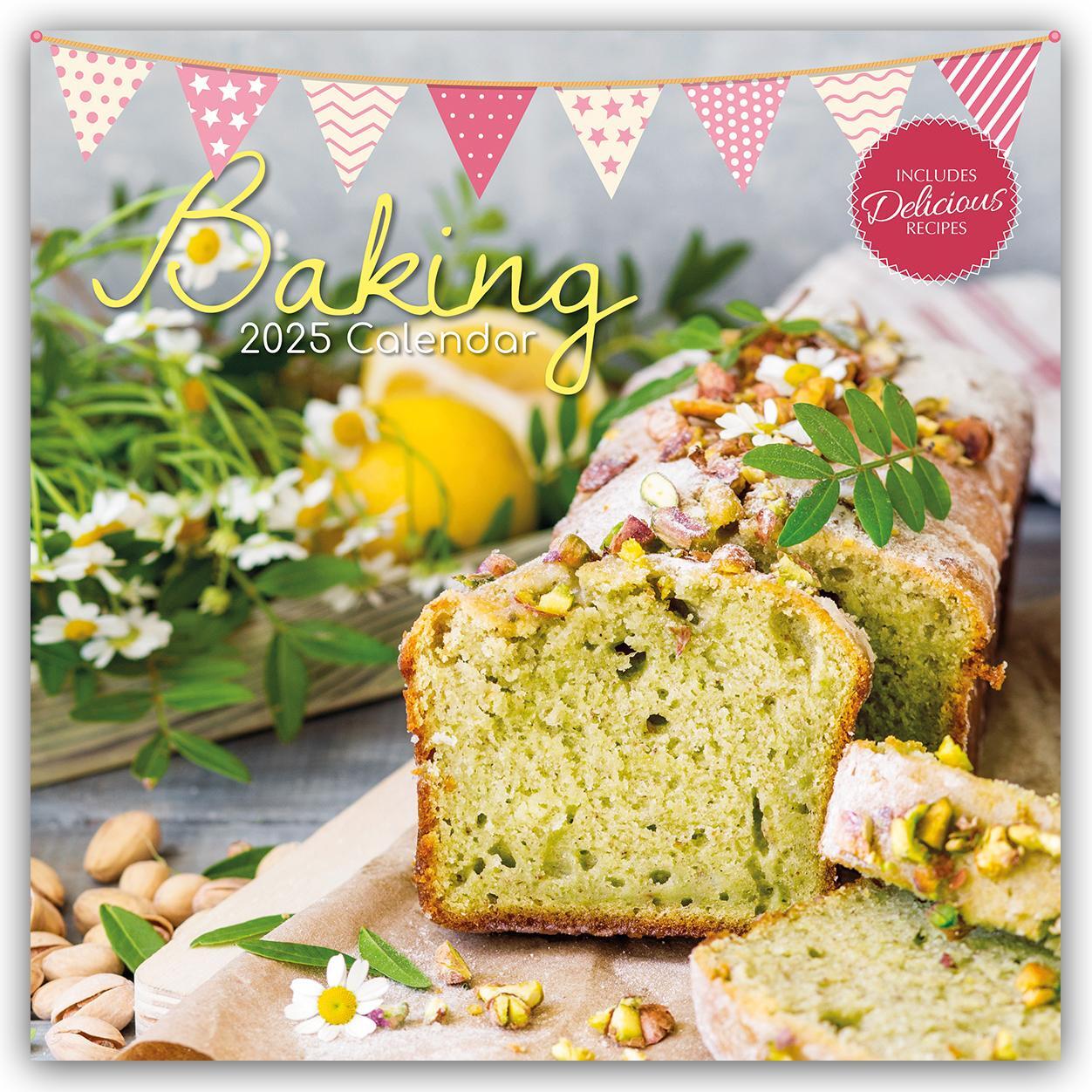 Cover: 9781837889150 | Baking - Backen 2025 - 16-Monatskalender | Ltd | Kalender | 14 S.