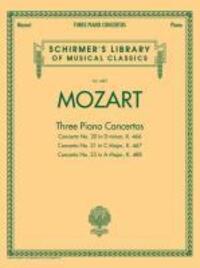 Cover: 884088539498 | Mozart - 3 Piano Concertos | Wolfgang Amadeus Mozart | Taschenbuch