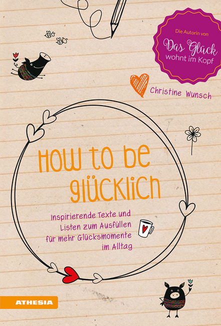 Cover: 9788868394424 | How to be glücklich | Christine Wunsch | Buch | Mit Lesebändchen
