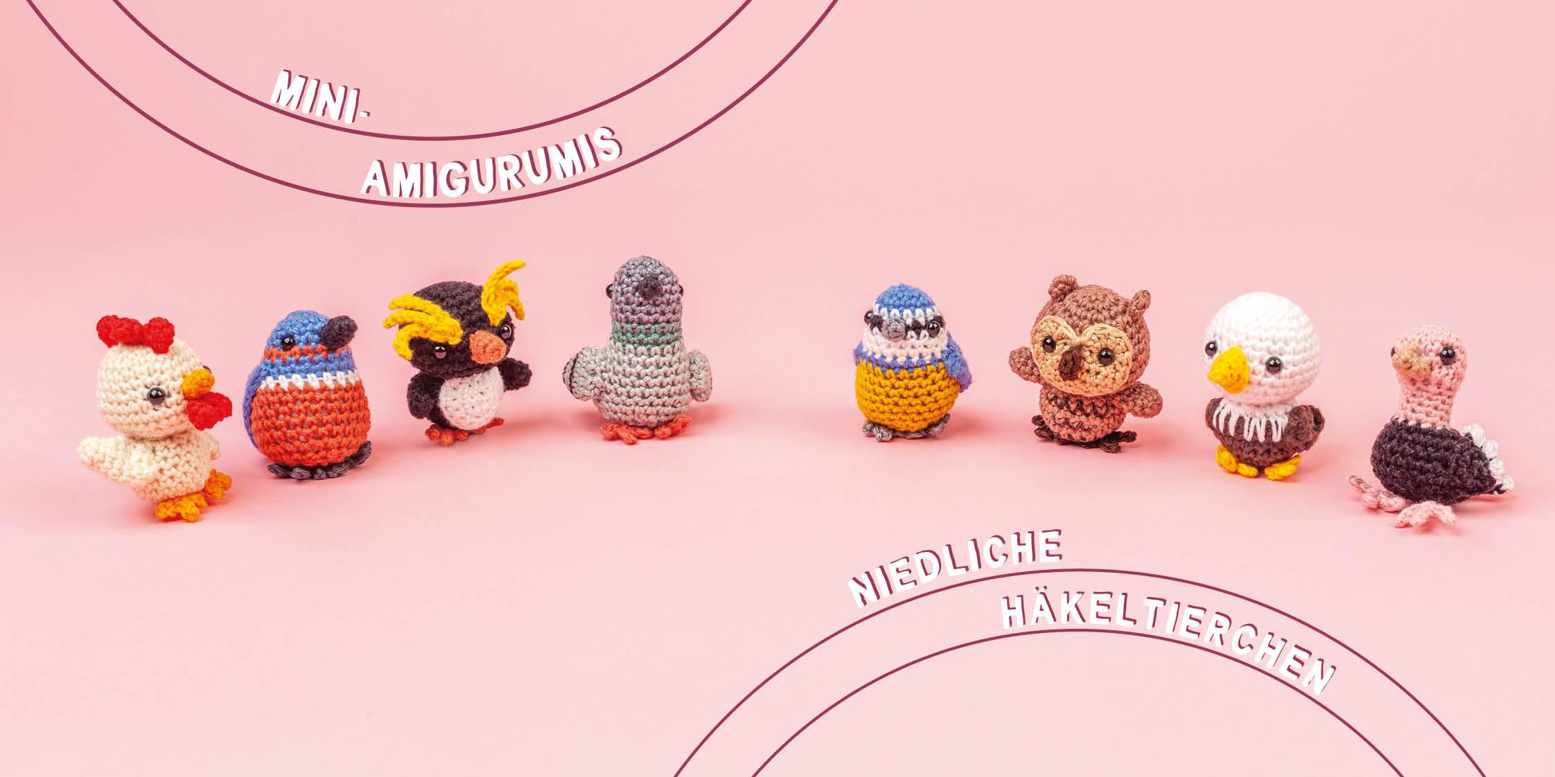 Bild: 9783745913422 | Mini-Amigurumis - Süße Vögelchen | 25 niedliche Freunde häkeln | Buch