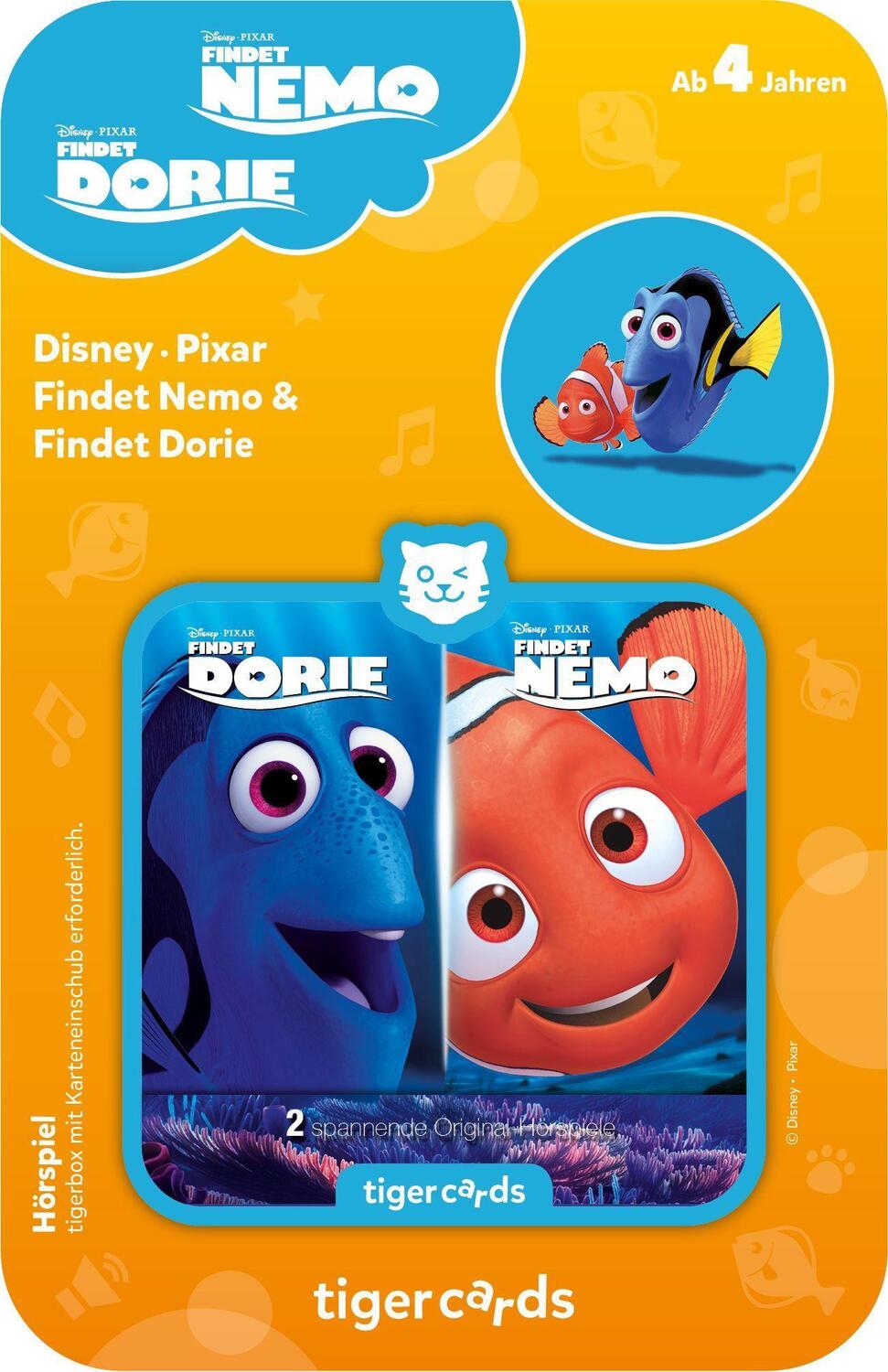 Bild: 4260535485024 | tigercard - Disney - Findet Nemo / Findet Dorie | Stück | Deutsch