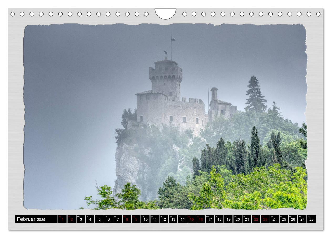 Bild: 9783435222995 | Impressionen - von und rund um San Marino (Wandkalender 2025 DIN A4...