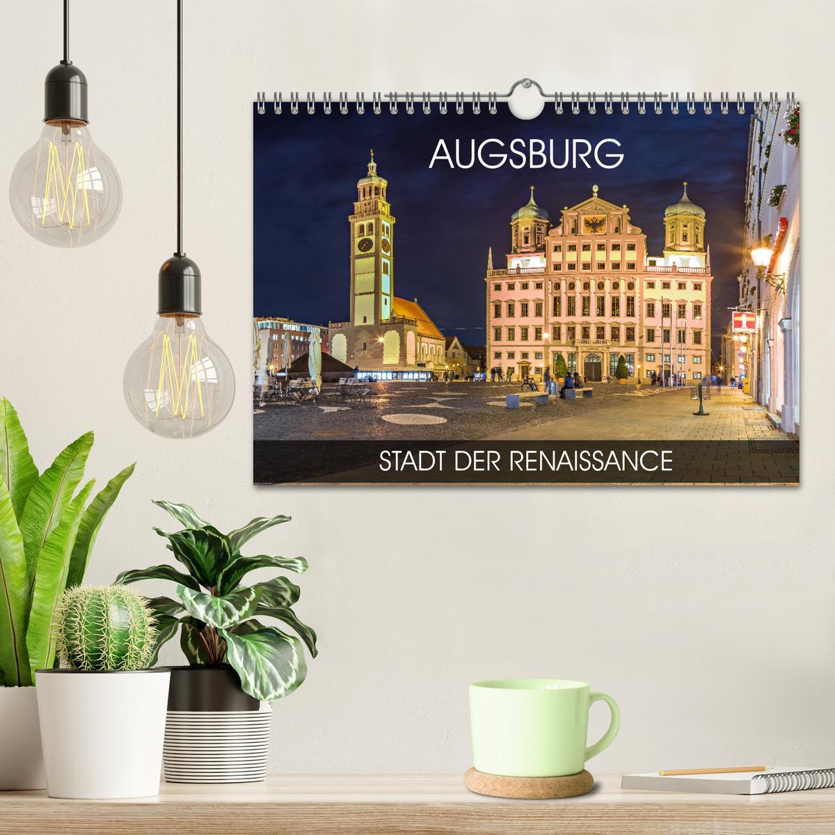 Bild: 9783435239764 | Augsburg - Stadt der Renaissance (Wandkalender 2025 DIN A4 quer),...