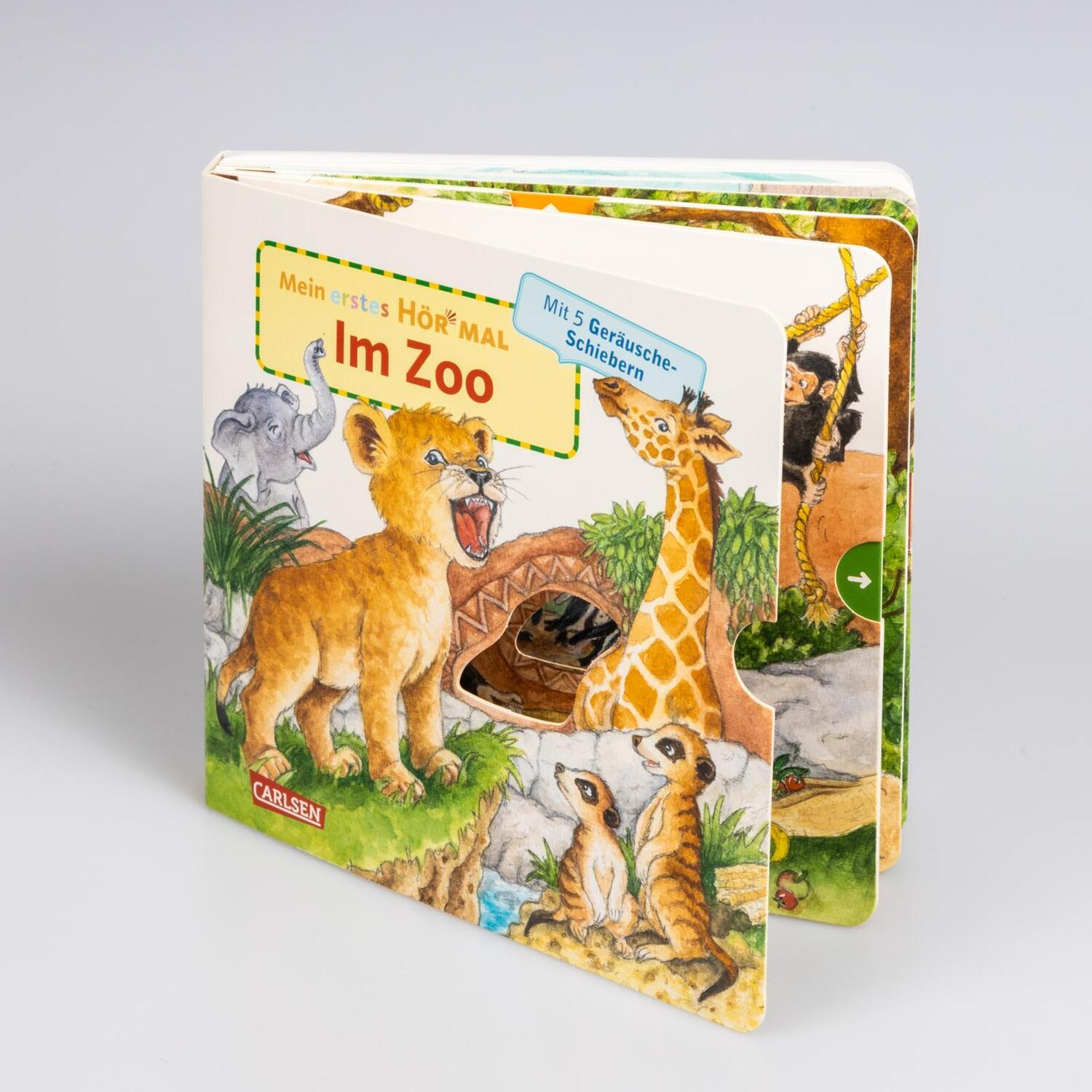 Bild: 9783551254757 | Mein erstes Hör mal (Soundbuch ab 1 Jahr): Im Zoo | Kyrima Trapp