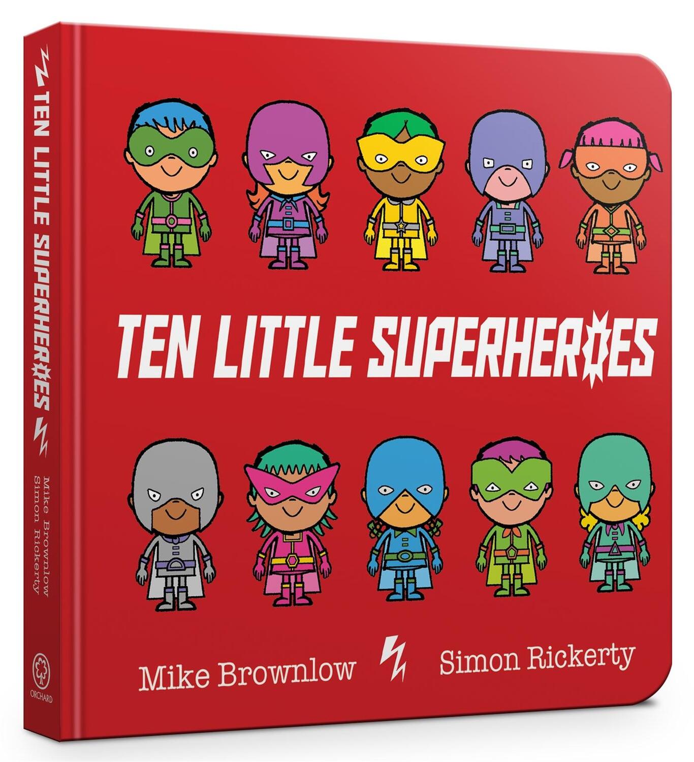 Cover: 9781408354384 | Ten Little Superheroes Board Book | Mike Brownlow | Buch | Englisch