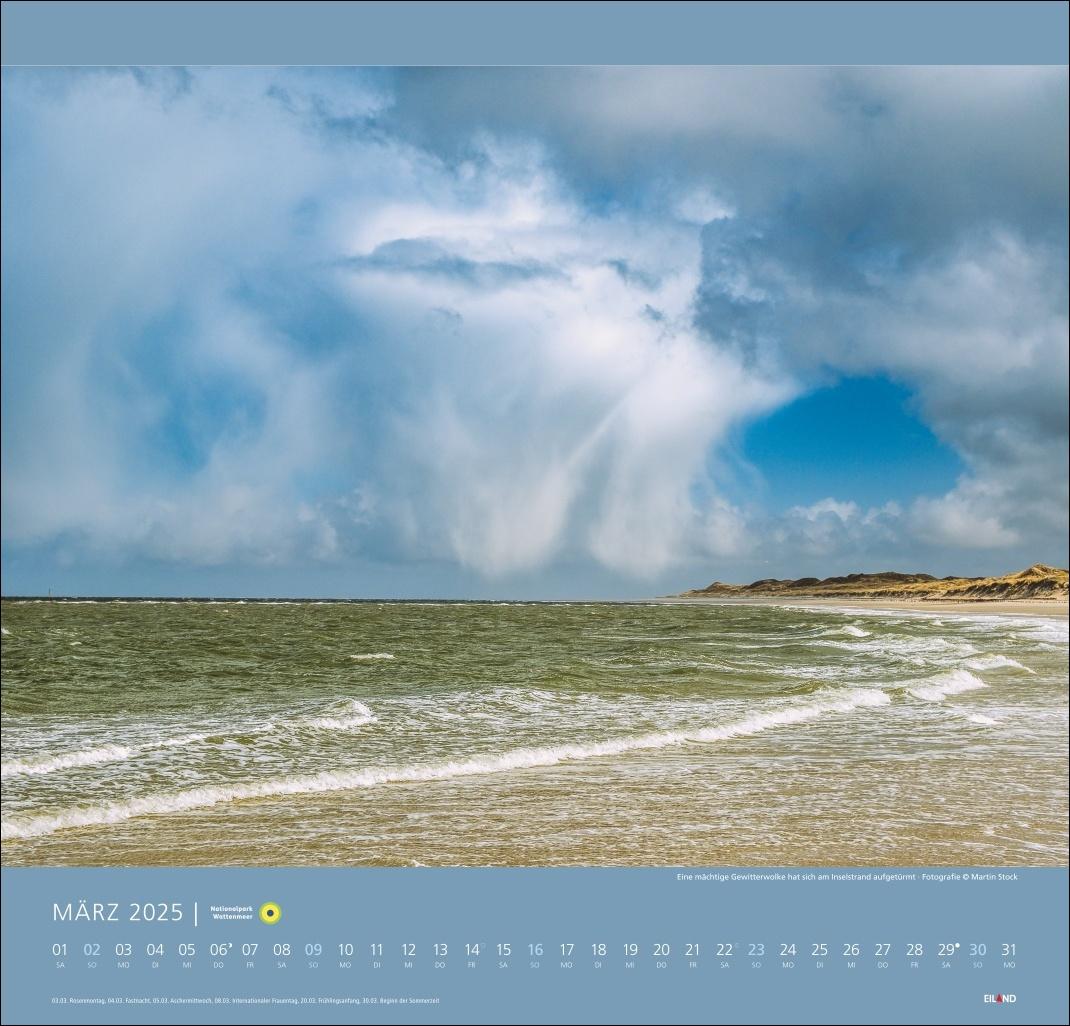 Bild: 9783964023124 | Nationalpark Wattenmeer Edition Kalender 2025 - Martin Stock | Stock