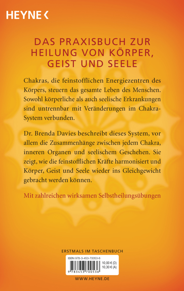 Bild: 9783453700536 | Chakras, Tore zur Seele | Brenda Davies | Taschenbuch | 318 S. | 2007