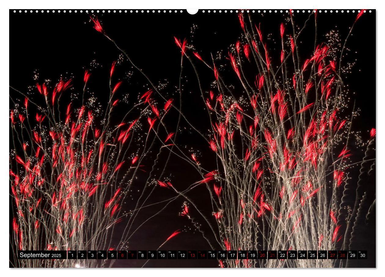 Bild: 9783435062522 | Feuerwerk - Kunstwerke am Himmel (Wandkalender 2025 DIN A2 quer),...