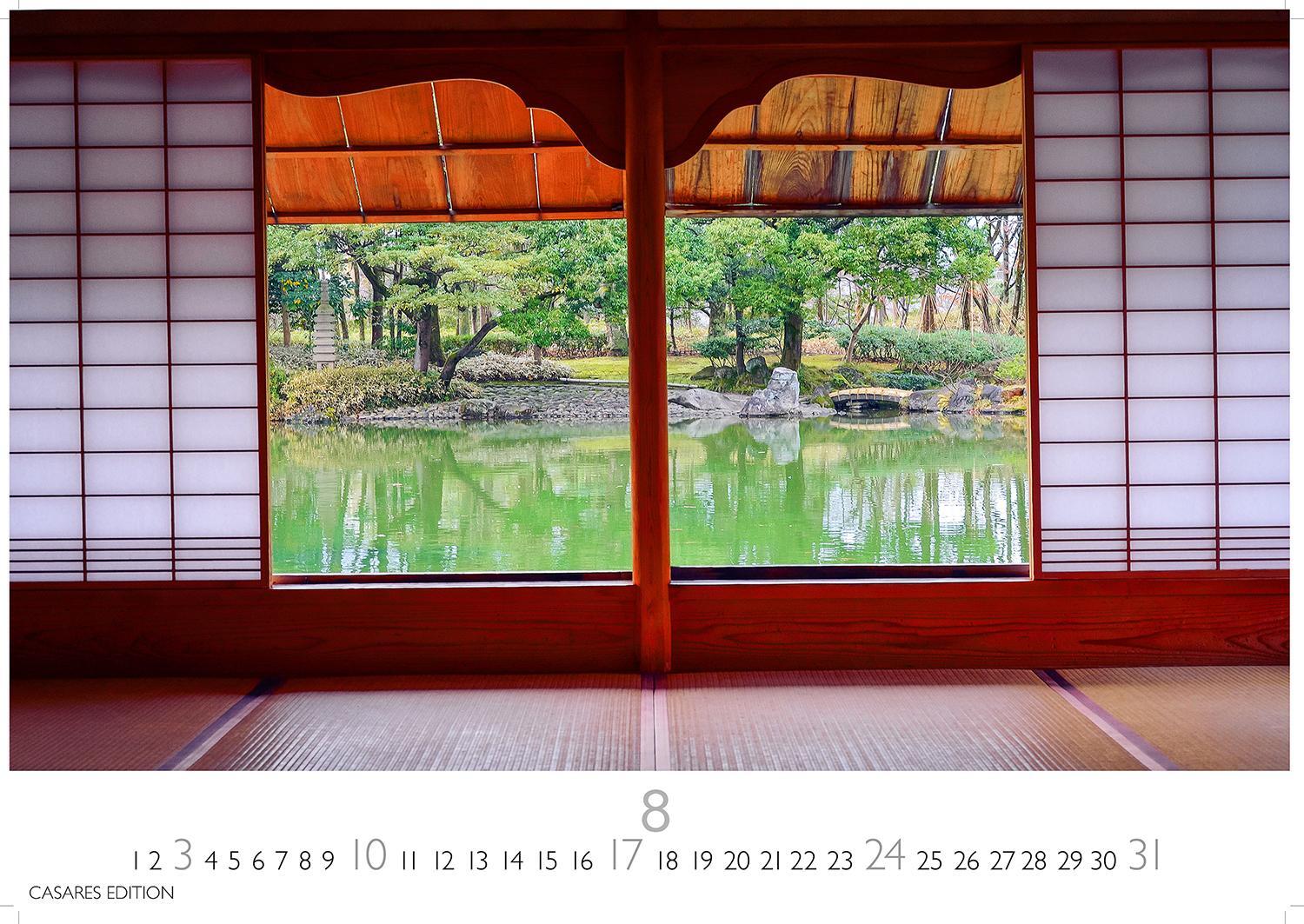 Bild: 9781835242278 | Japanische Gärten 2025 S 24x35cm | Kalender | 14 S. | Deutsch | 2025