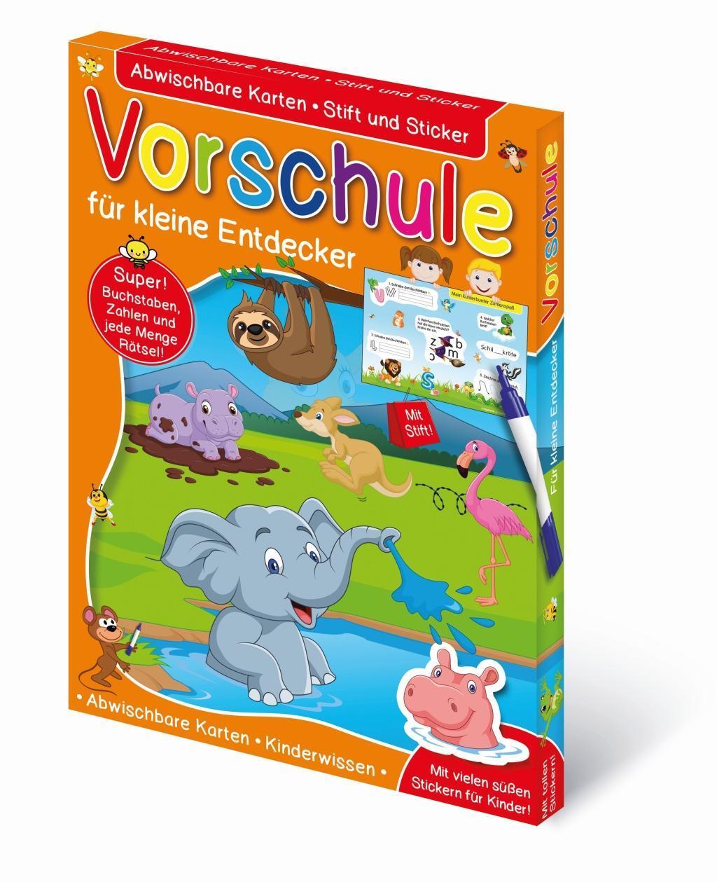 Cover: 4019393910540 | Vorschule | Box | 1 Stift mit Radierer + Sticker | Deutsch | 2019