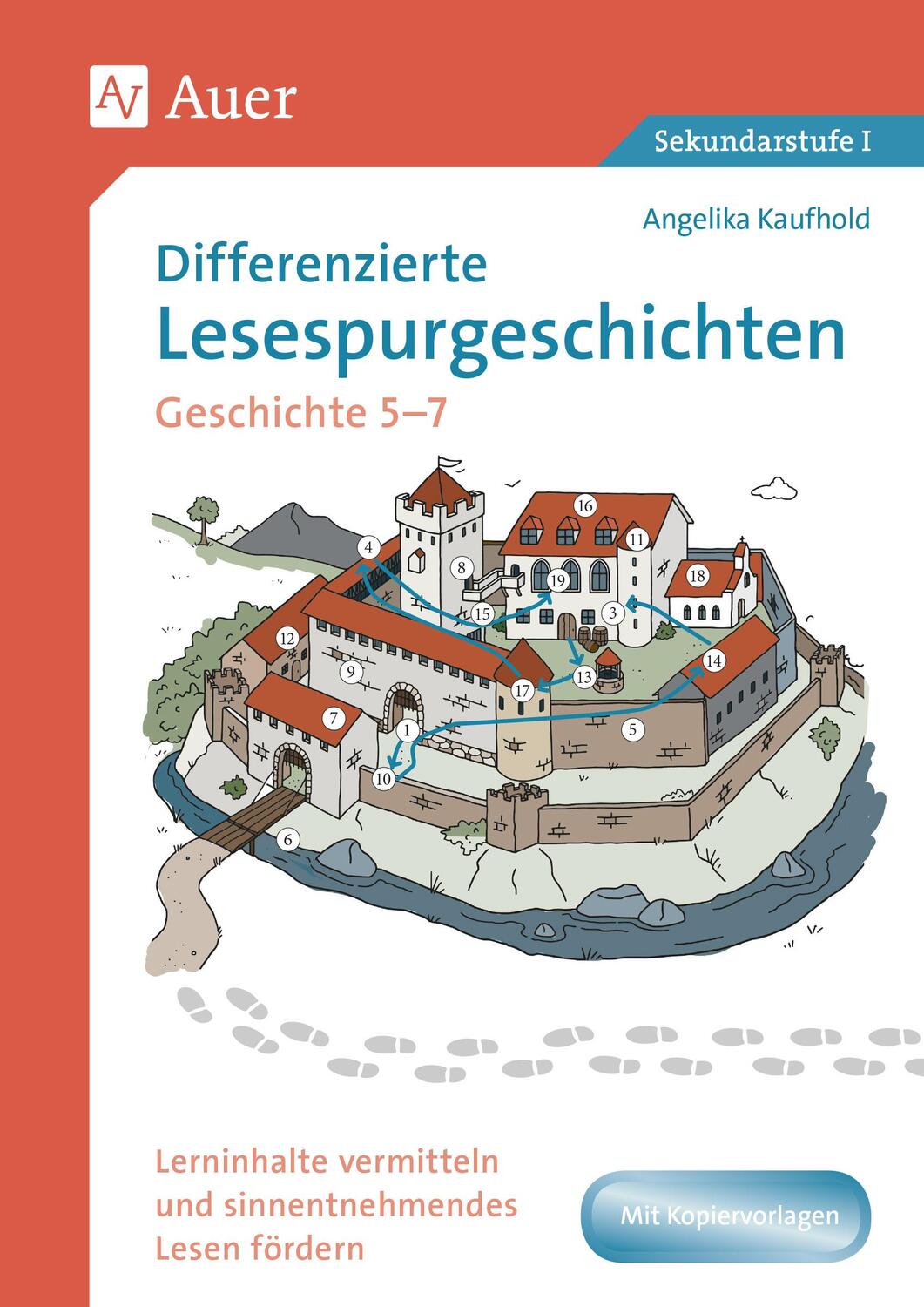 Cover: 9783403083917 | Differenzierte Lesespurgeschichten Geschichte 5-7 | Angelika Kaufhold