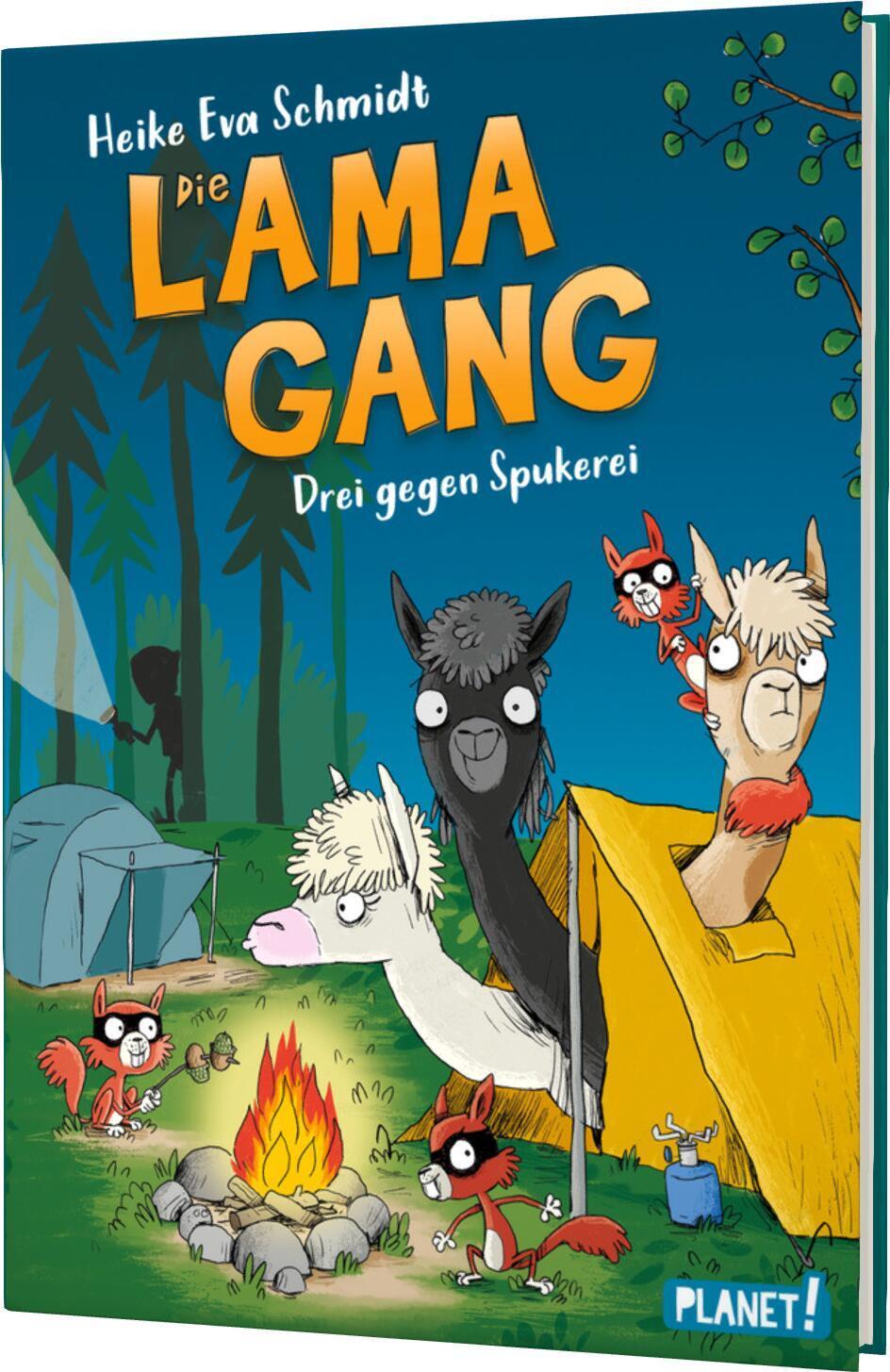 Cover: 9783522507769 | Die Lama-Gang. Mit Herz &amp; Spucke 3: Drei gegen Spukerei | Schmidt