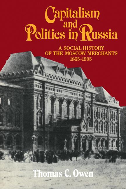 Cover: 9780521101738 | Capitalism and Politics in Russia | Thomas C. Owen | Taschenbuch