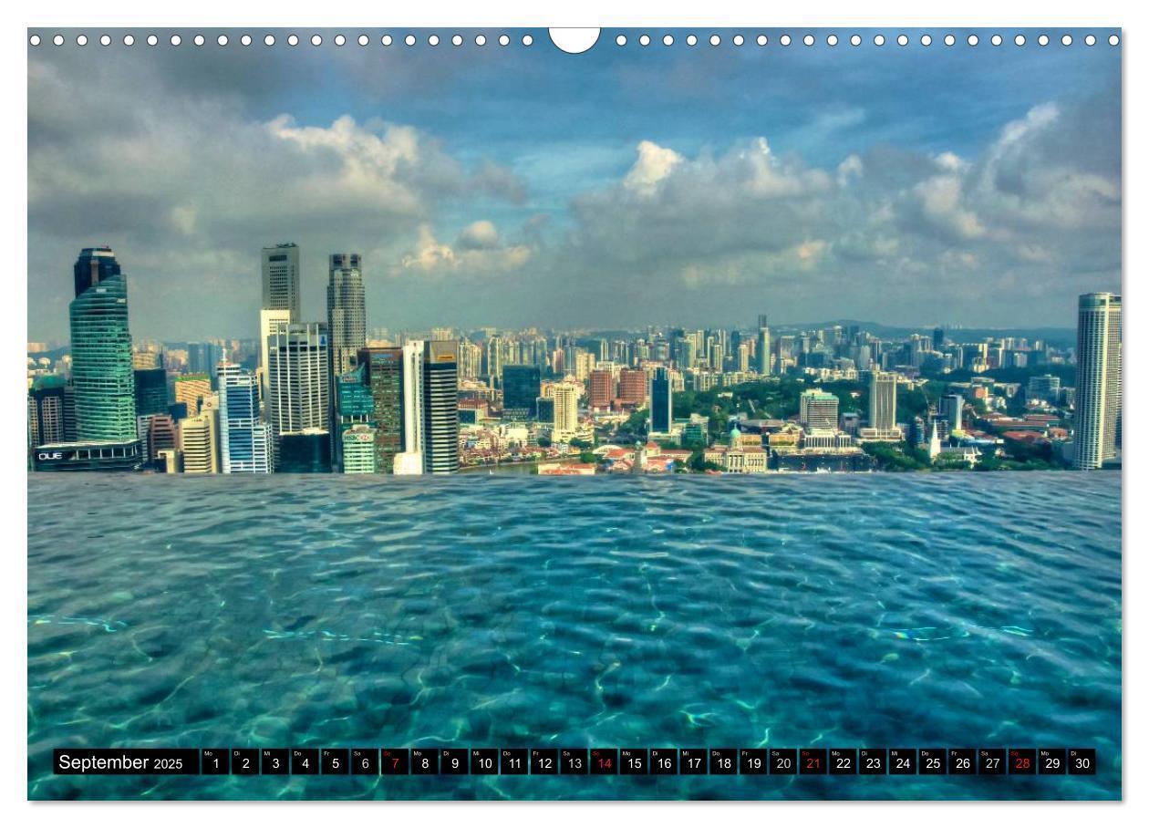 Bild: 9783435522170 | Singapur - Einzigartige Skylines (Wandkalender 2025 DIN A3 quer),...