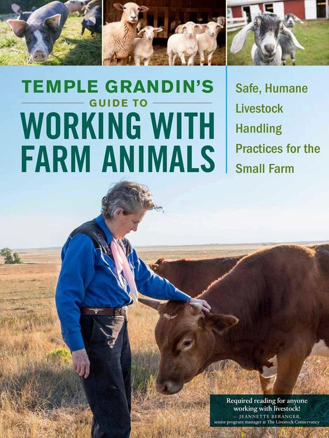 Cover: 9781612127446 | Temple Grandin's Guide to Working with Farm Animals | Temple Grandin