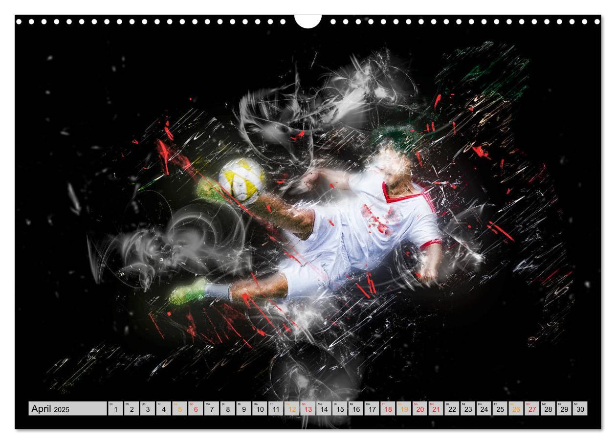 Bild: 9783435161140 | Fußball - extrem (Wandkalender 2025 DIN A3 quer), CALVENDO...