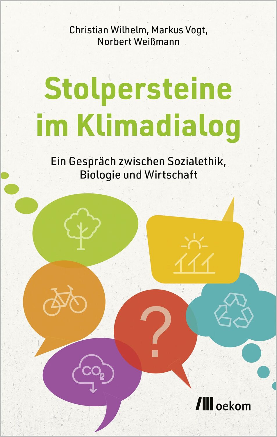 Cover: 9783987261343 | Stolpersteine im Klimadialog | Christian Wilhelm (u. a.) | Taschenbuch