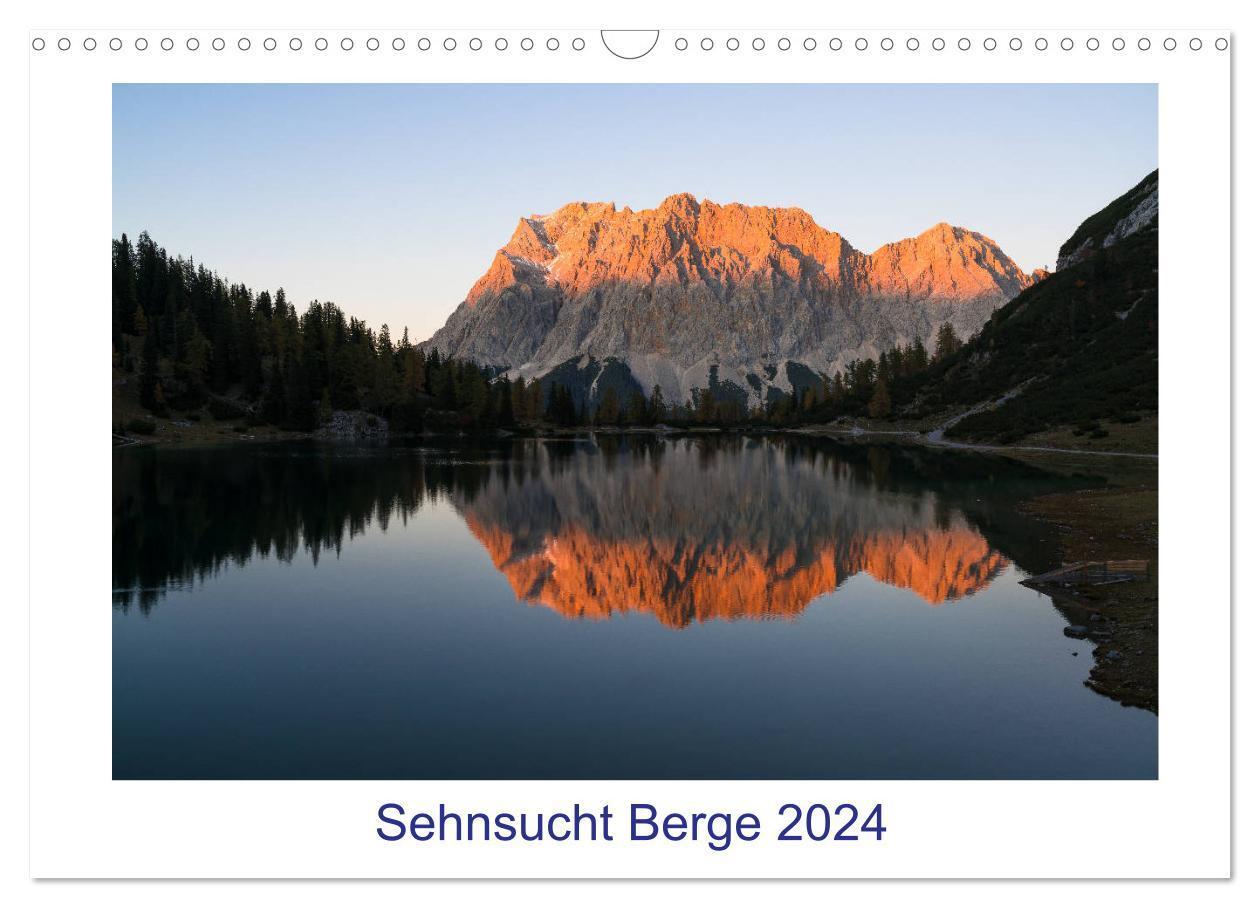 Cover: 9783675557338 | Sensucht Berge - Momente des Lichts (Wandkalender 2024 DIN A3...