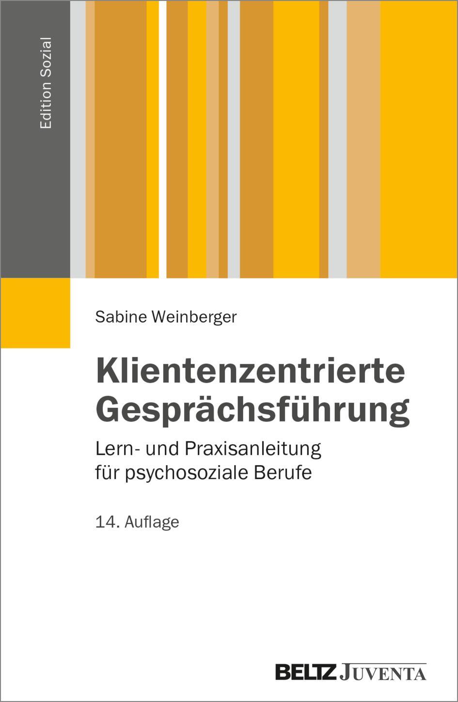 Cover: 9783779920922 | Klientenzentrierte Gesprächsführung | Sabine Weinberger | Taschenbuch