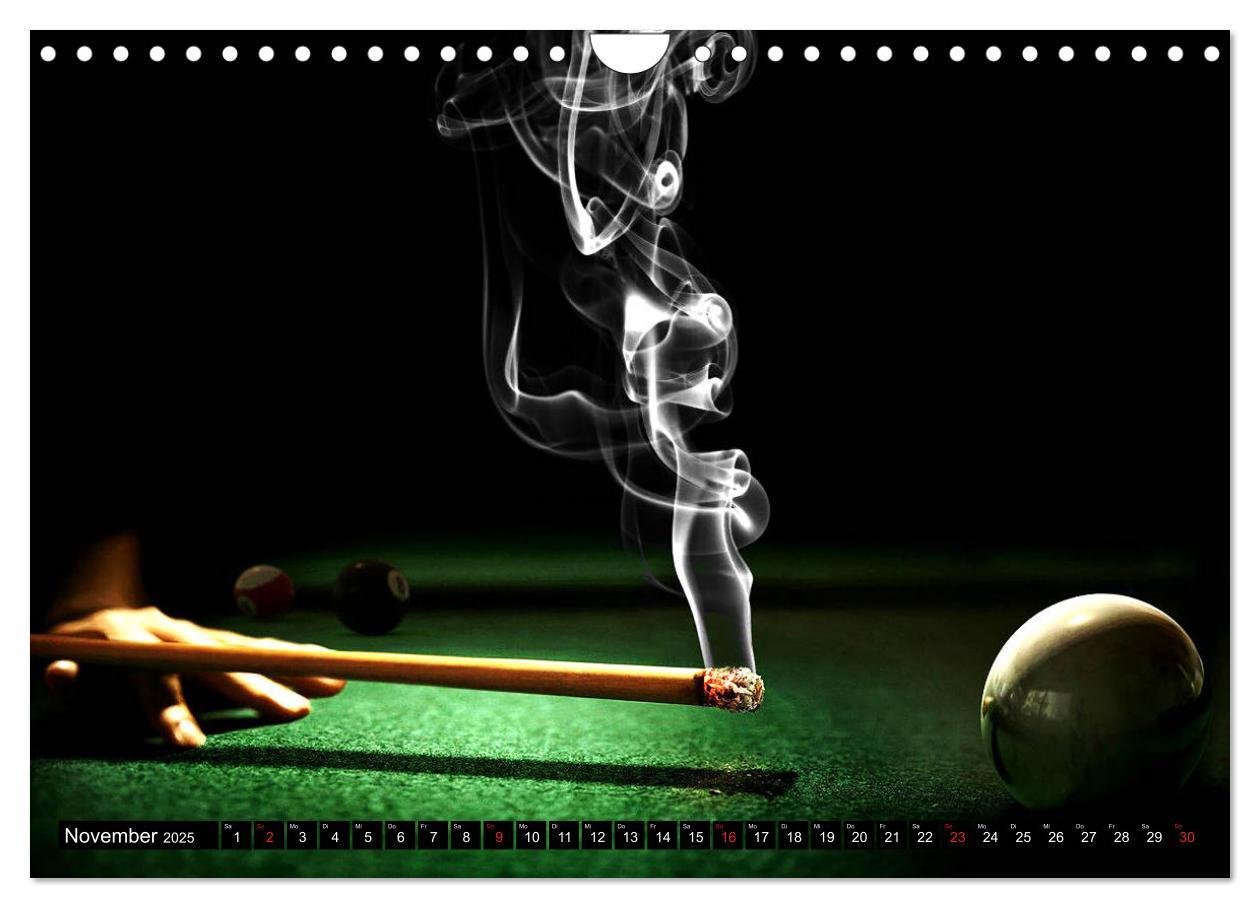 Bild: 9783435289332 | Billard. Konzentration - Sport - Spannung (Wandkalender 2025 DIN A4...