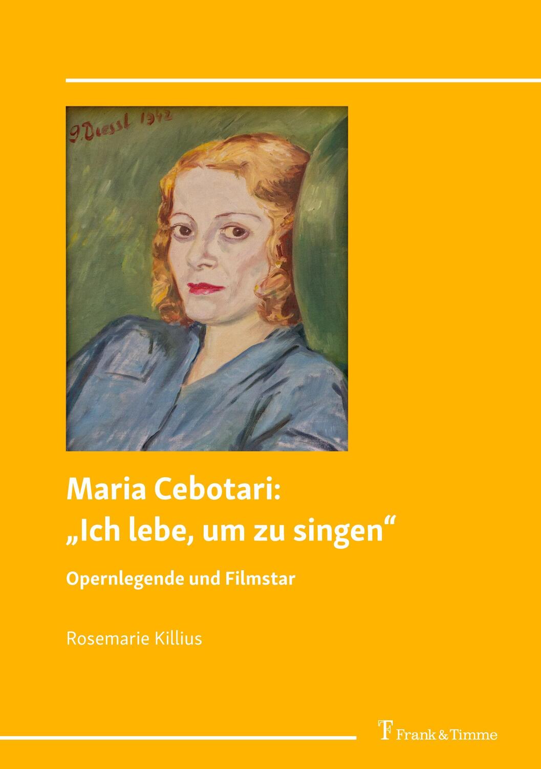 Cover: 9783732907946 | Maria Cebotari: "Ich lebe, um zu singen" | Opernlegende und Filmstar