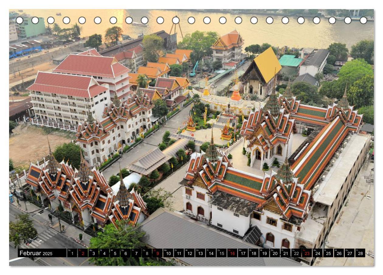 Bild: 9783435514694 | Bangkok: West trifft Fernost (Tischkalender 2025 DIN A5 quer),...