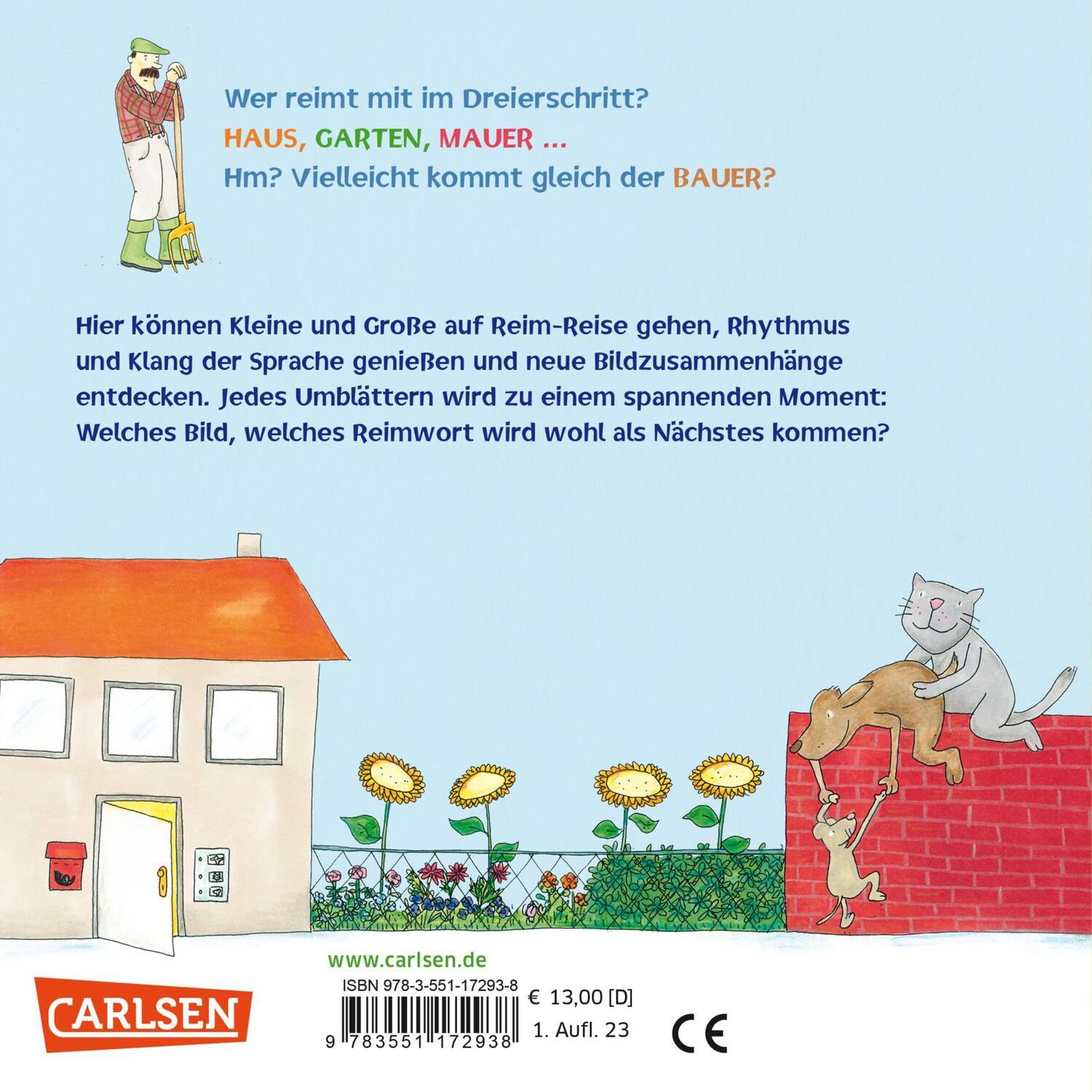 Rückseite: 9783551172938 | Hund, Katze, Maus ... Haus! | Dunja Schnabel | Buch | 98 S. | Deutsch