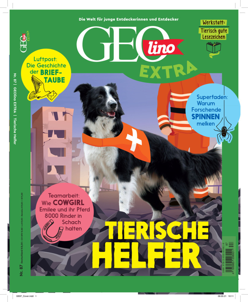 Cover: 9783652010818 | Tierische Helfer | Monothematisches Themenheft für kleine Abenteurer