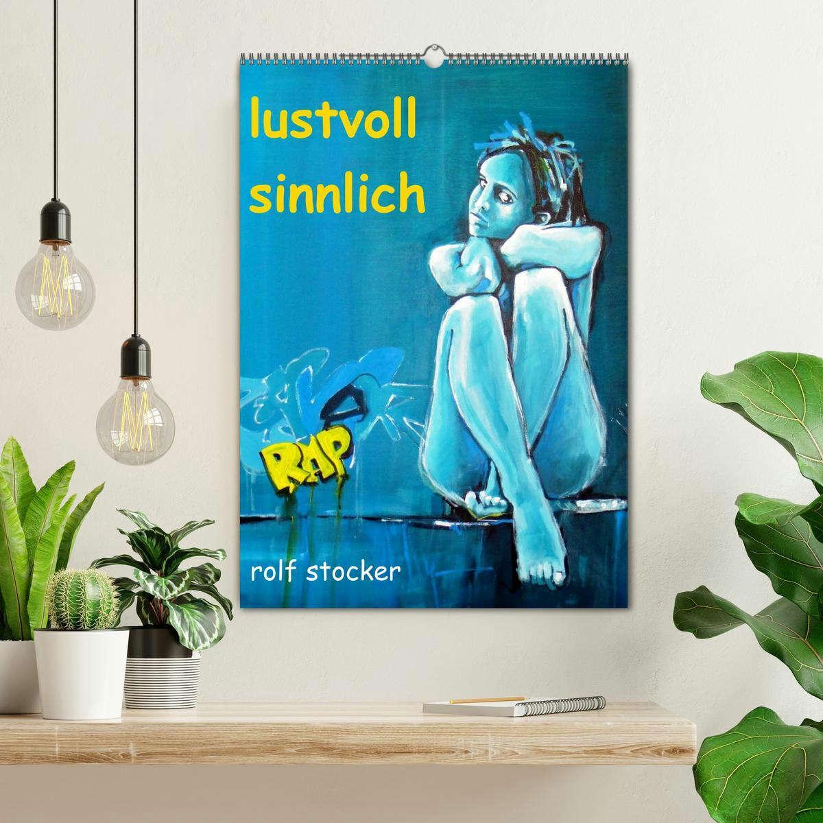 Bild: 9783457057629 | lustvoll - sinnlich rolf stocker (Wandkalender 2025 DIN A2 hoch),...