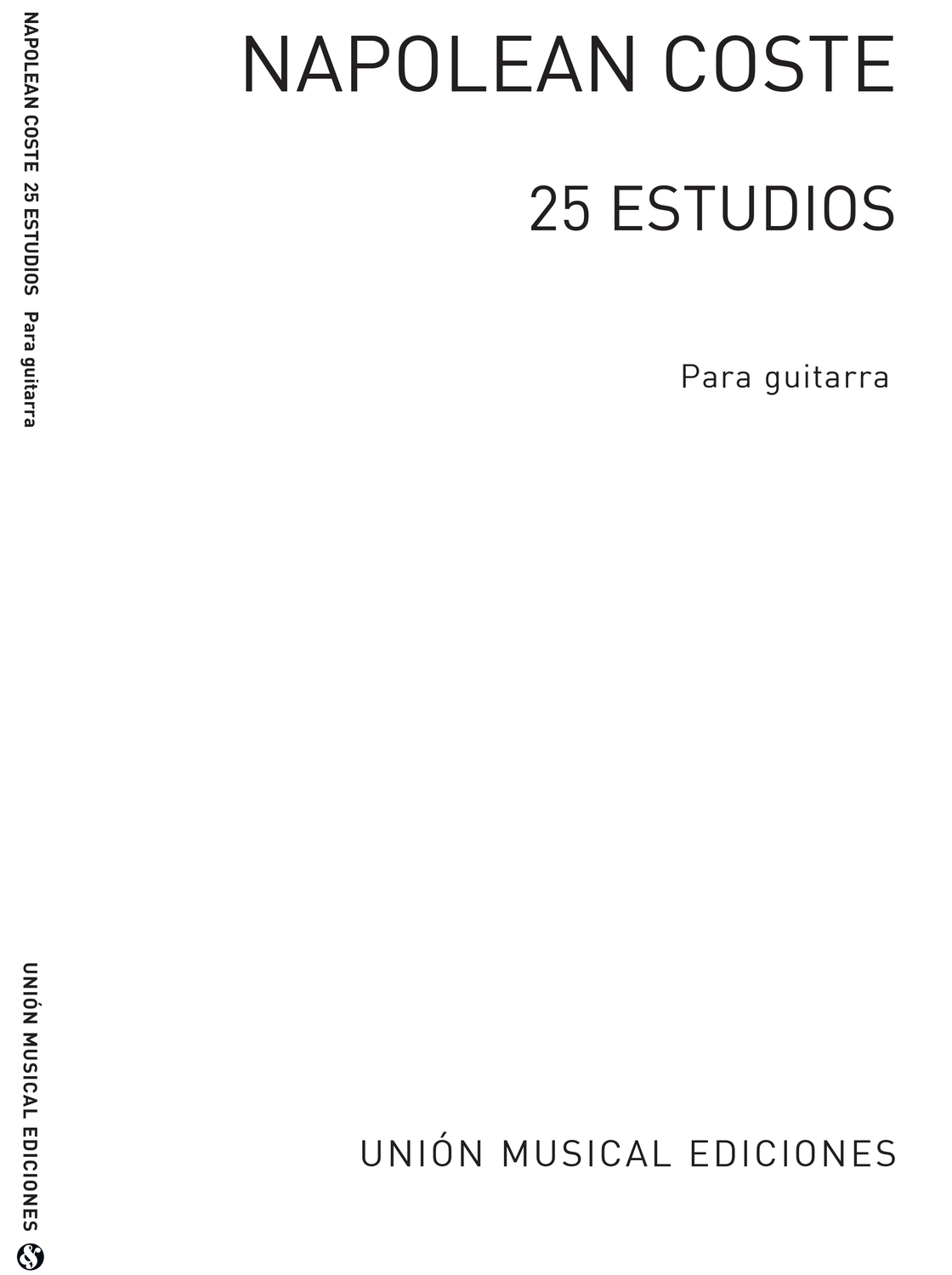 Cover: 5020679248409 | 25 Estudios Para Guitarra | Napoleon Coste | Buch | EAN 5020679248409