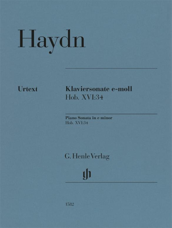 Cover: 9790201815824 | Joseph Haydn - Klaviersonate e-moll Hob. XVI:34 | Georg Feder | Buch