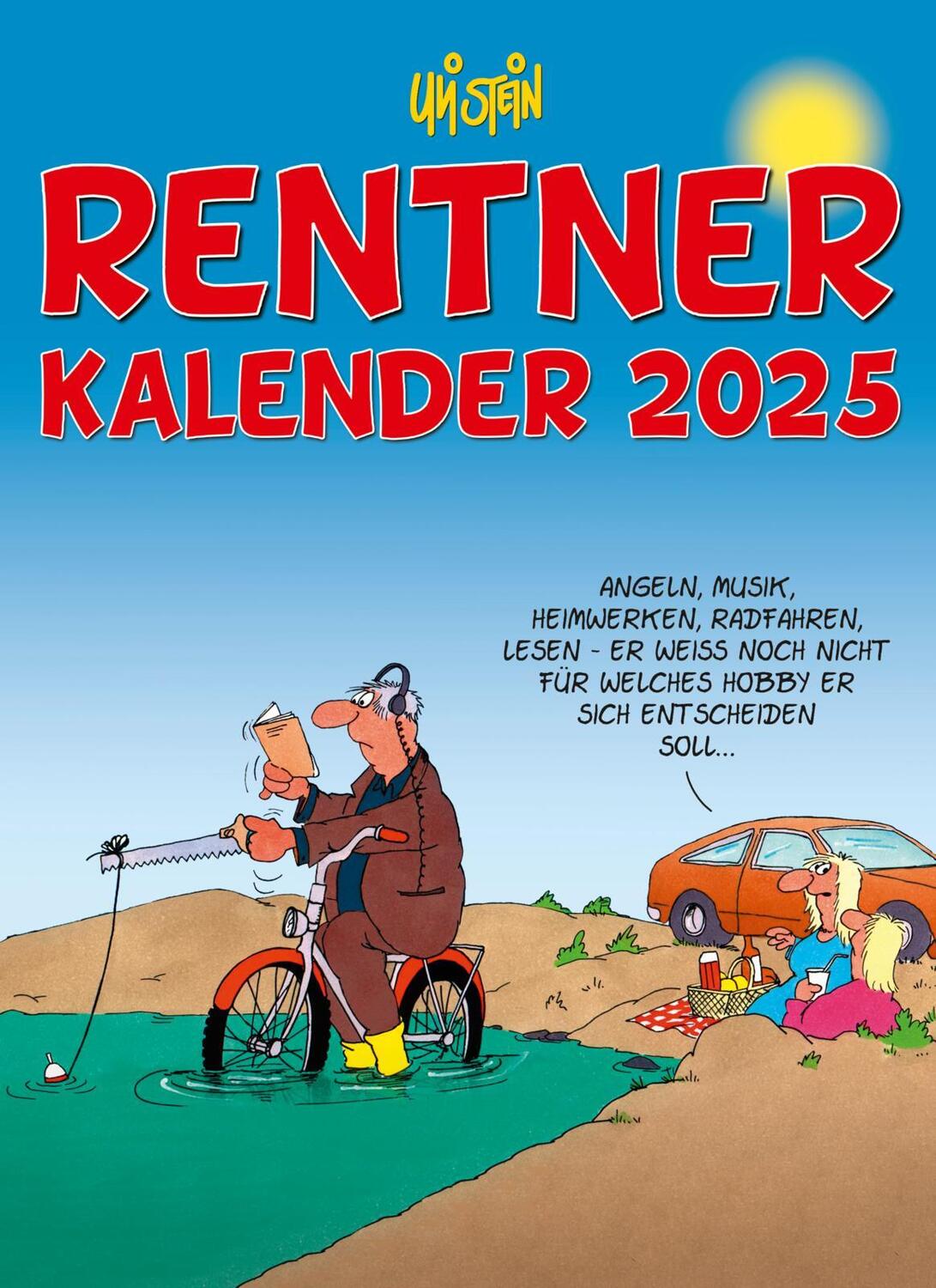 Cover: 9783830321705 | Uli Stein Rentnerkalender 2025: Monatskalender für die Wand | Stein