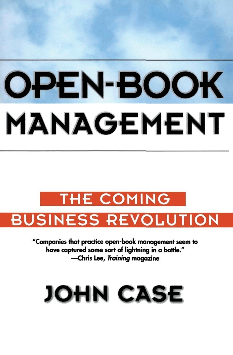 Cover: 9780887308024 | Open-Book Management | Coming Business Revolution, the | John Case