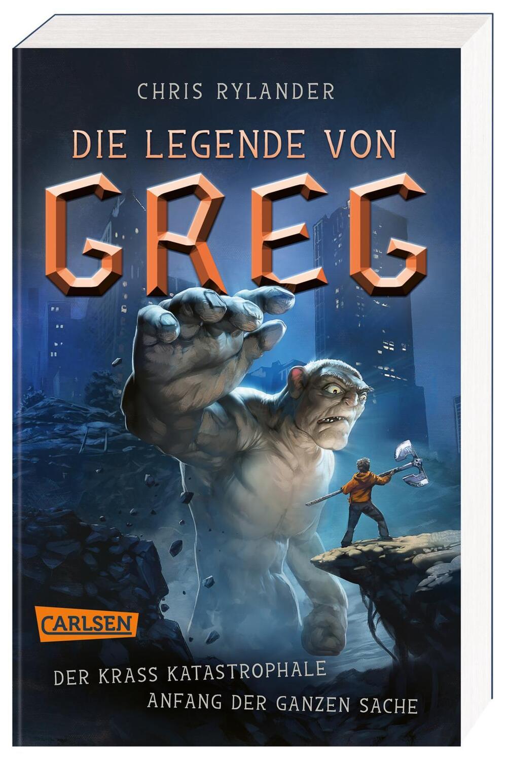 Cover: 9783551319838 | Die Legende von Greg 1: Der krass katastrophale Anfang der ganzen...