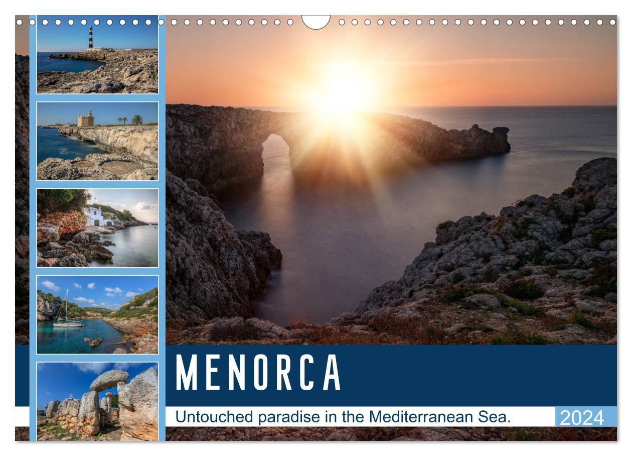 Cover: 9781325872060 | Menorca Untouched paradise in the Mediterranean Sea (Wall Calendar...