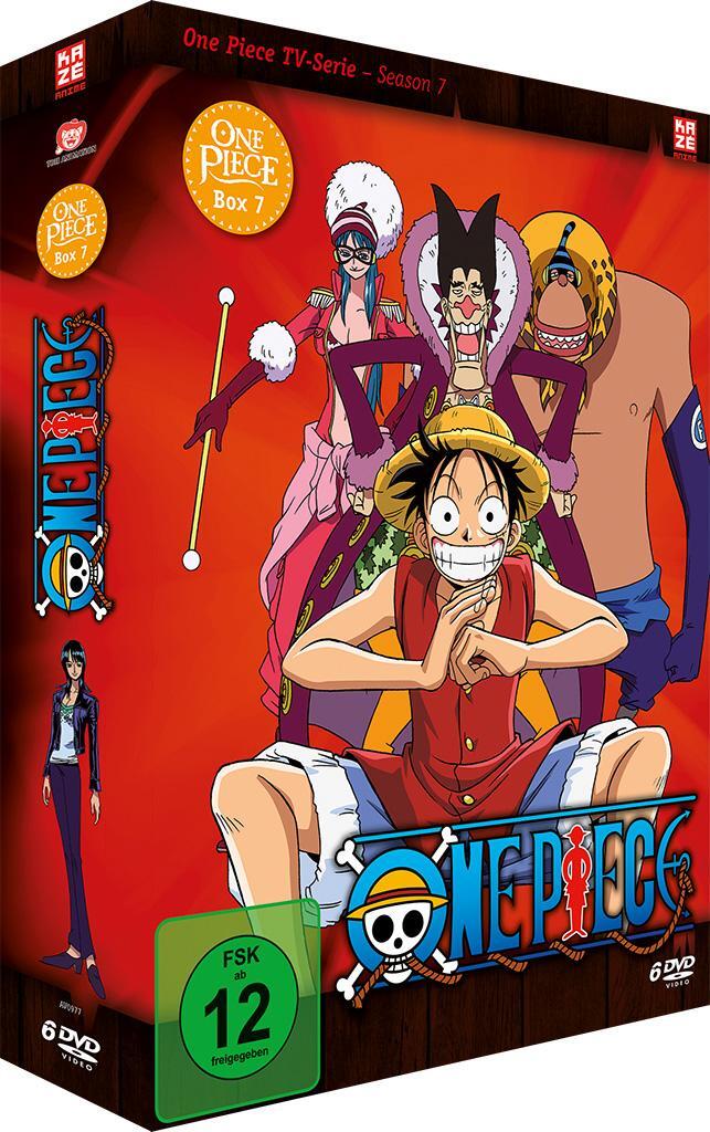 Cover: 7630017502131 | One Piece - TV-Serie - Box 7 | Hiroaki Miyamoto (u. a.) | DVD | 6 DVDs