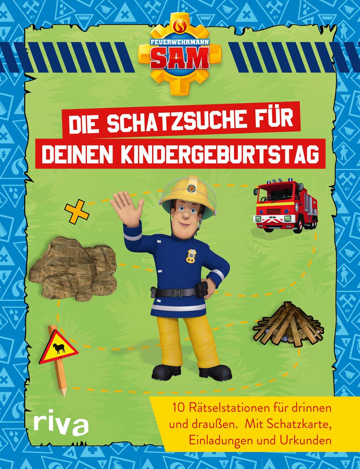 Cover: 9783742320810 | Feuerwehrmann Sam - Die Schatzsuche/Schnitzeljagd für deinen...