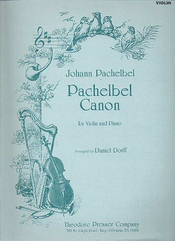 Cover: 9781598061765 | Pachelbel Canon | For Violin and Piano | Johann Pachelbel