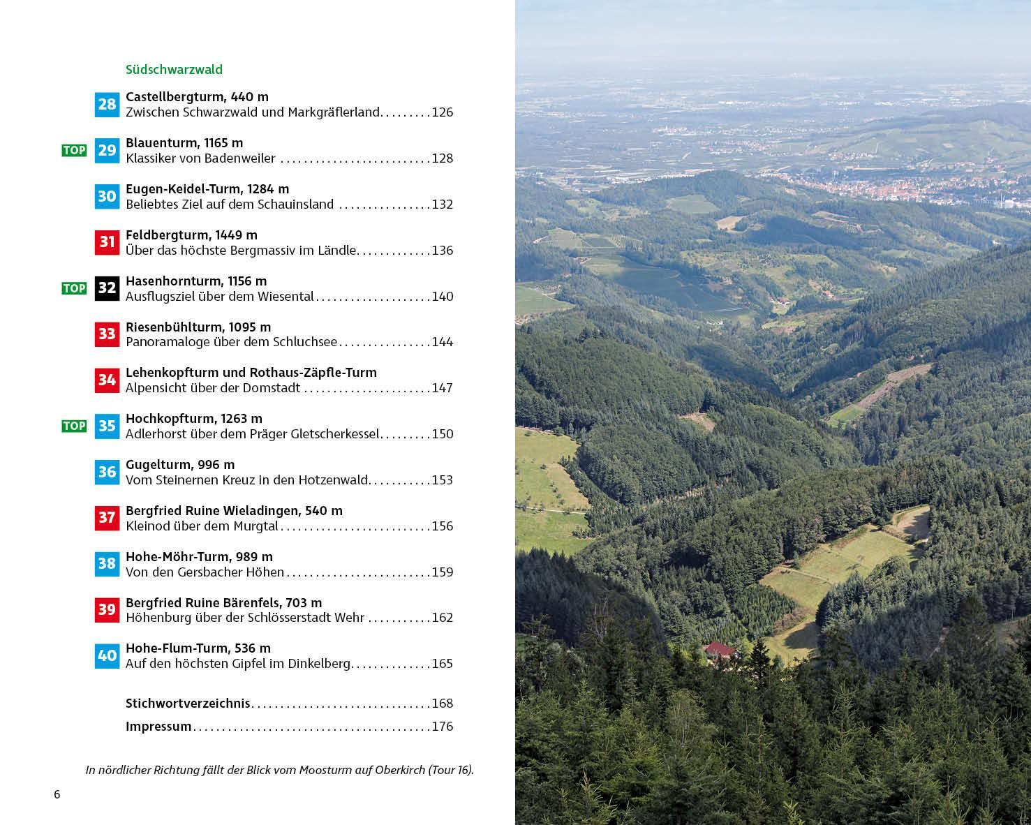 Bild: 9783763334179 | Aussichtstürme Schwarzwald | Matthias Schopp (u. a.) | Taschenbuch